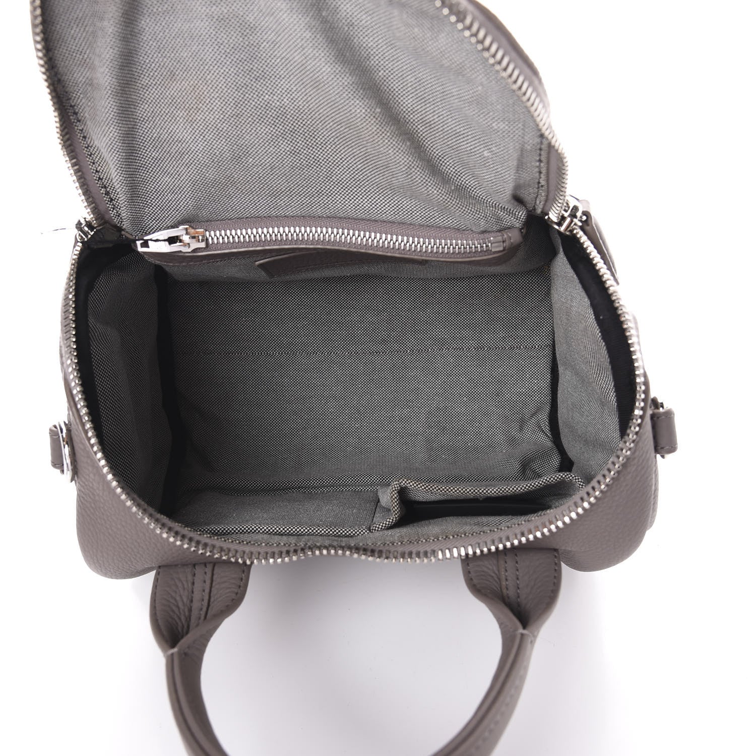 Alexander Wang Pebbled Lambskin Rockie Mink Silver Hardware 5 of 9