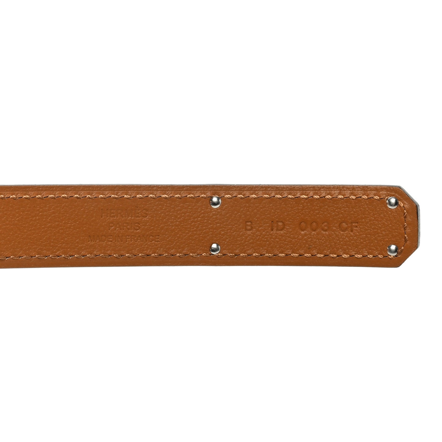 Epsom Kelly Belt White