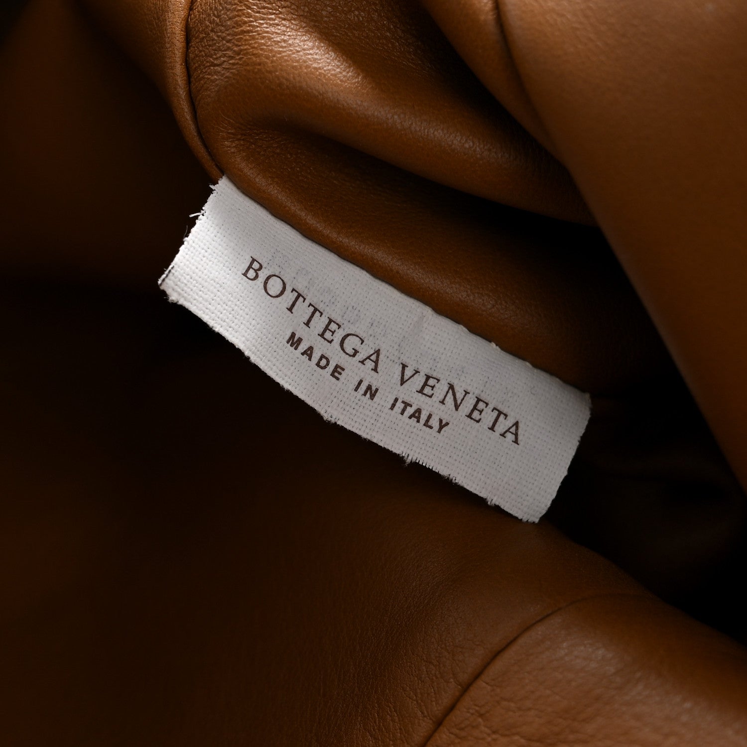 Bottega Veneta Smooth Butter Calf The Pouch Oversized Clutch Teak 7 of 8