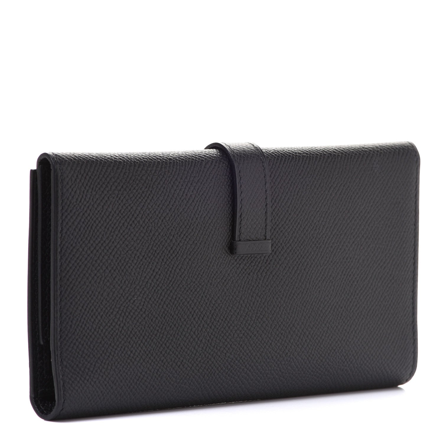 Hermes Epsom Tri-Fold Bearn Wallet Black 3 of 8