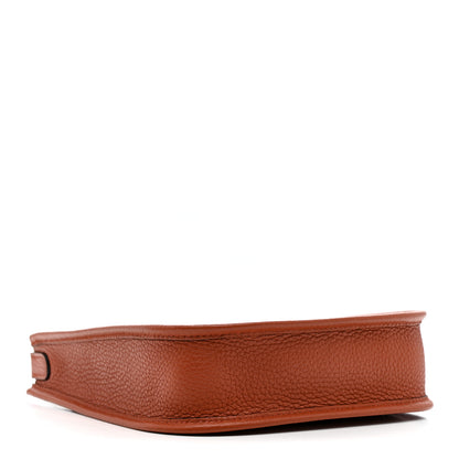 Hermes Taurillon Clemence Amazone Evelyne TPM Cuivre Rose Poupre 4 of 11