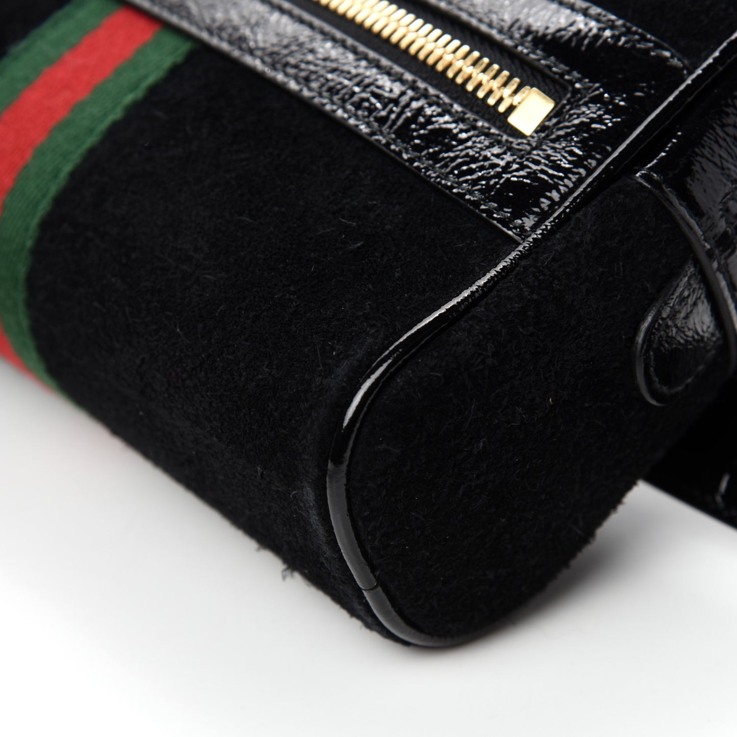 Suede Small Ophidia Belt Bag 85 34 Black