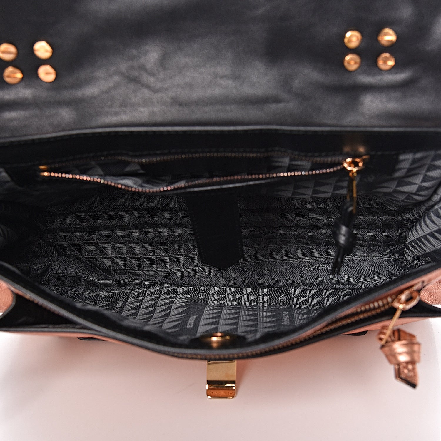 Proenza Schouler Metallic Lambskin Medium PS1 Satchel Copper 5 of 16