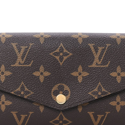 Louis Vuitton Monogram Sarah Wallet NM Rose Ballerine 8 of 8