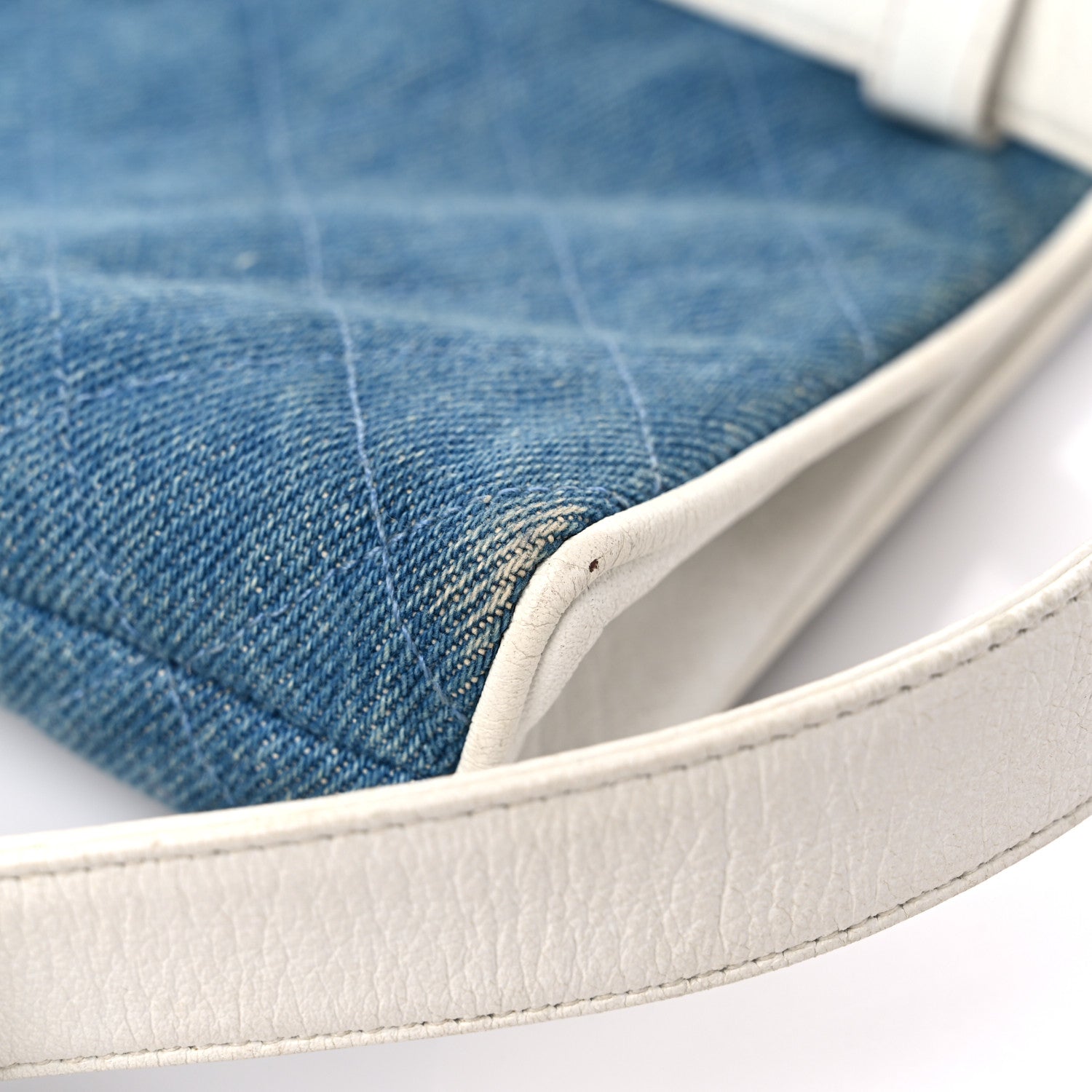 Chanel Denim Belt Bag Blue 12 of 19