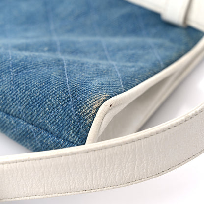 Chanel Denim Belt Bag Blue 12 of 19