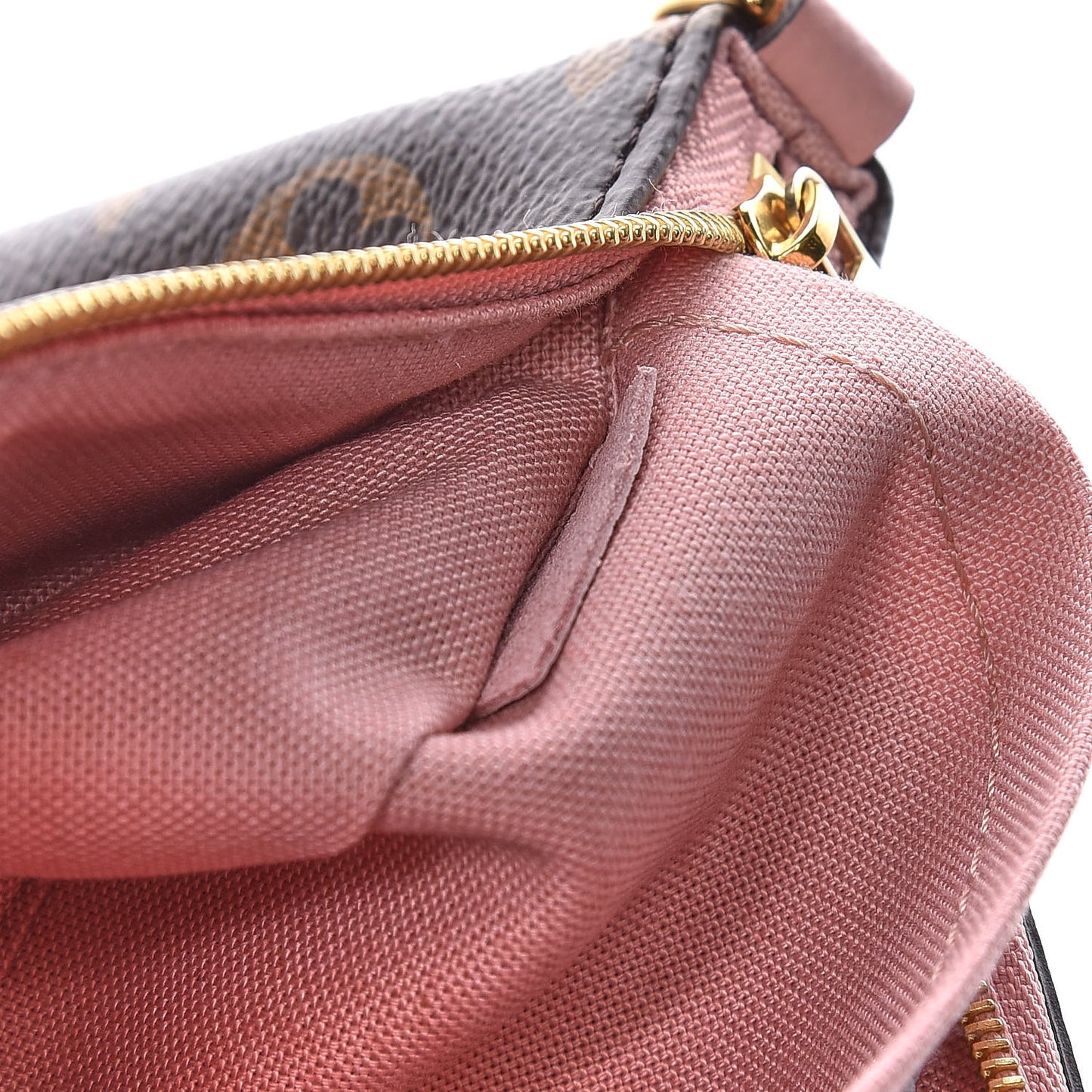Monogram Pallas Clutch Rose Poudre