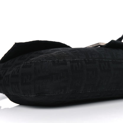 Fendi Zucchino Baguette Black 7 of 13