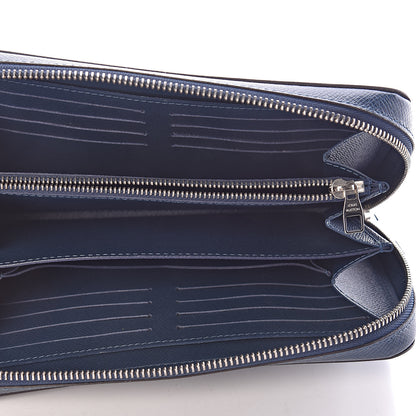 Louis Vuitton Taiga Zippy XL Wallet Ocean 6 of 16