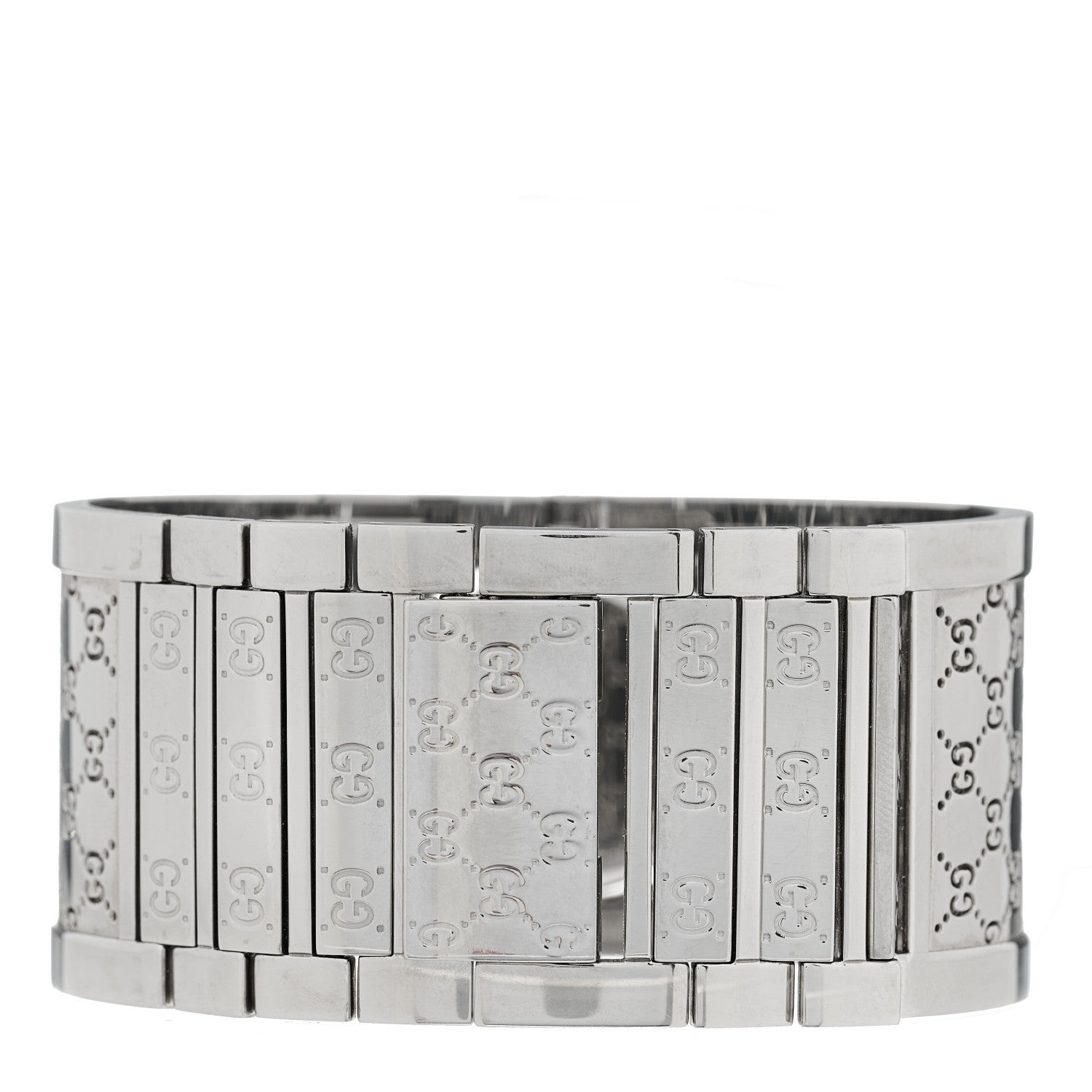 Gucci Stainless Steel Mother of Pearl 33mm Twirl Quartz Watch 3 of 5