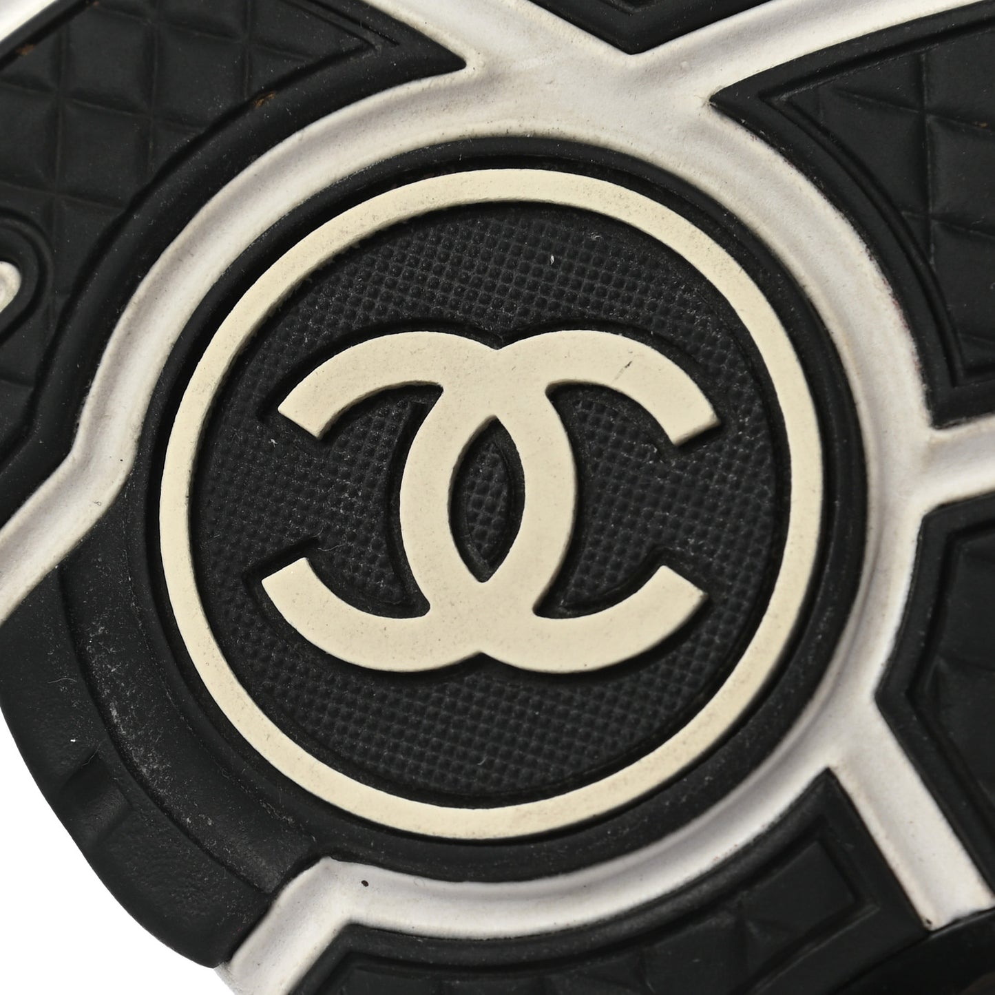 Calfskin Fabric Sneakers 38 White Silver Fluo Pink