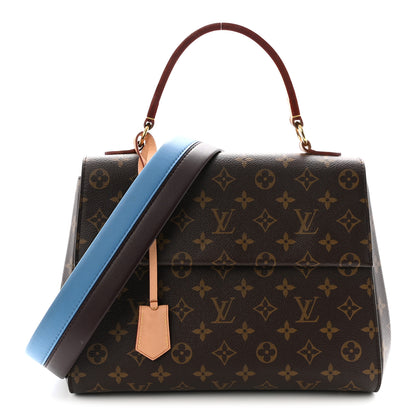 Louis Vuitton Monogram Cluny MM Blue Glacial 1 of 9