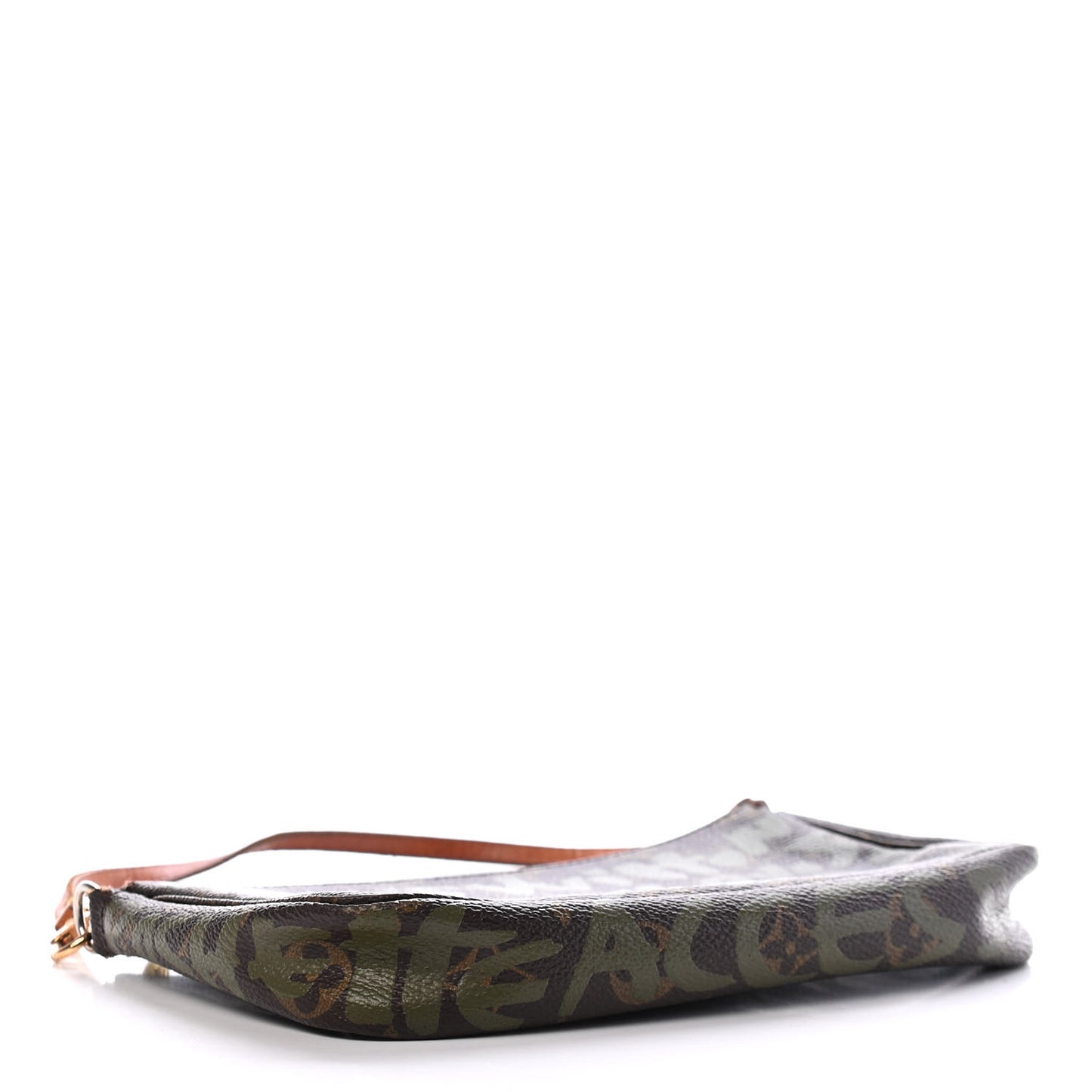 Monogram Graffiti Pochette Accessories Kaki