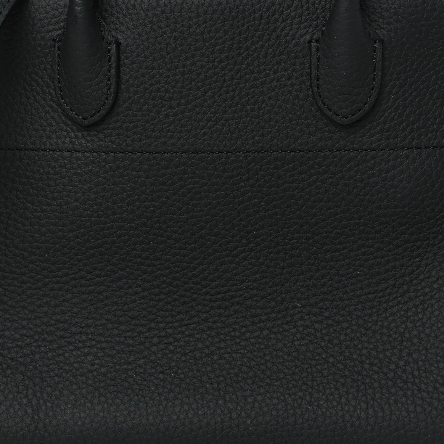 The Row Grained Calfskin Soft Margaux 10 Bag Black 7 of 9