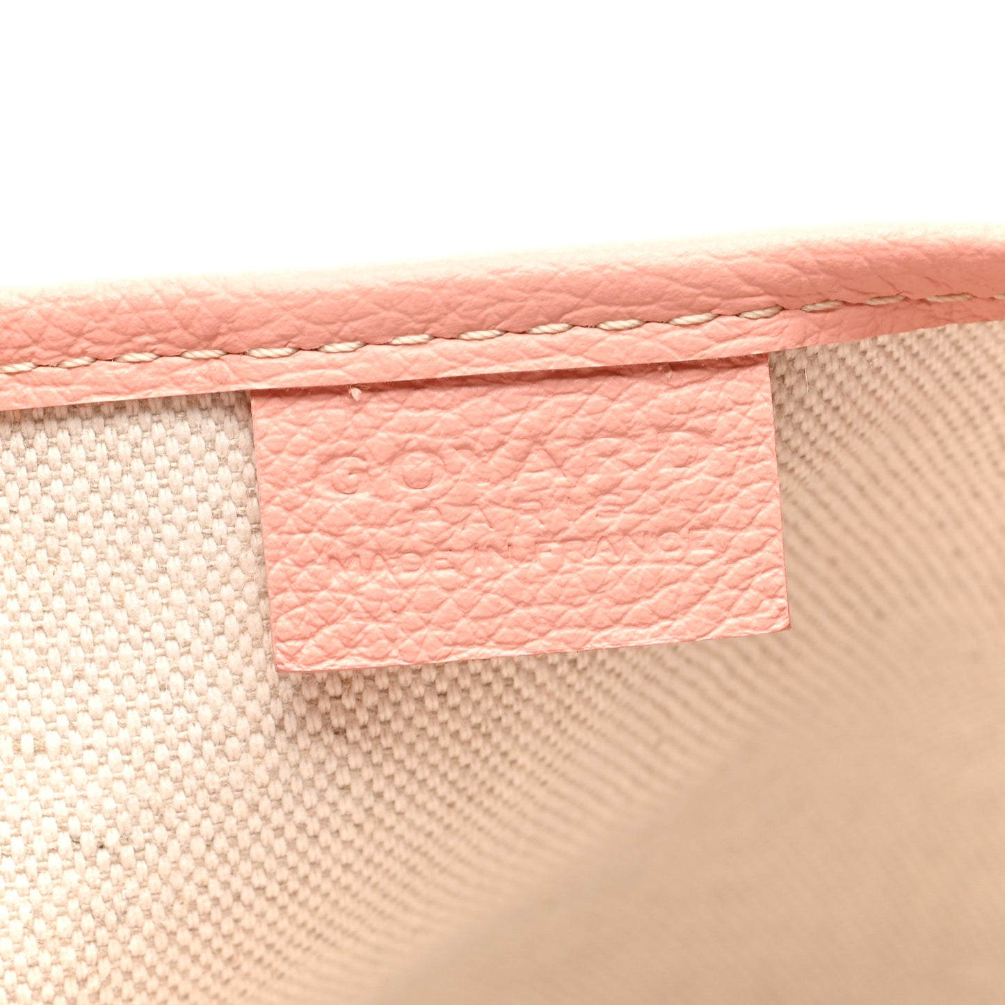 Goyardine Poitiers Tote Pink