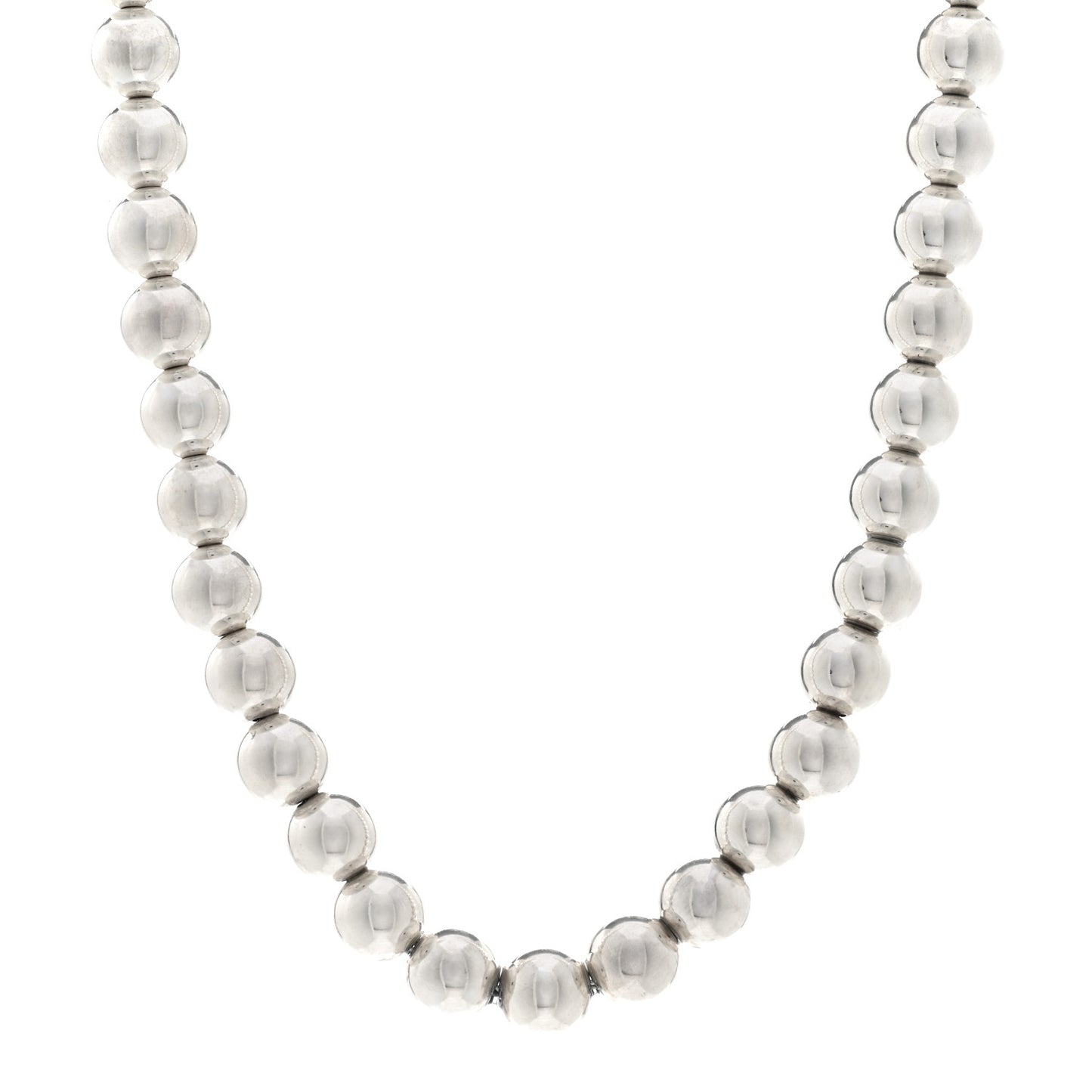 Sterling Silver 10mm Hardwear Ball Necklace