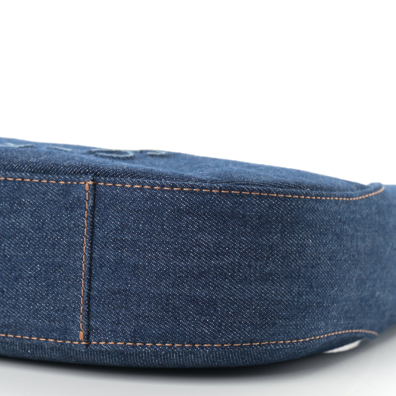 Stella McCartney Eco Alter Denim Logo Small Hobo Smoky Blue 10 of 10
