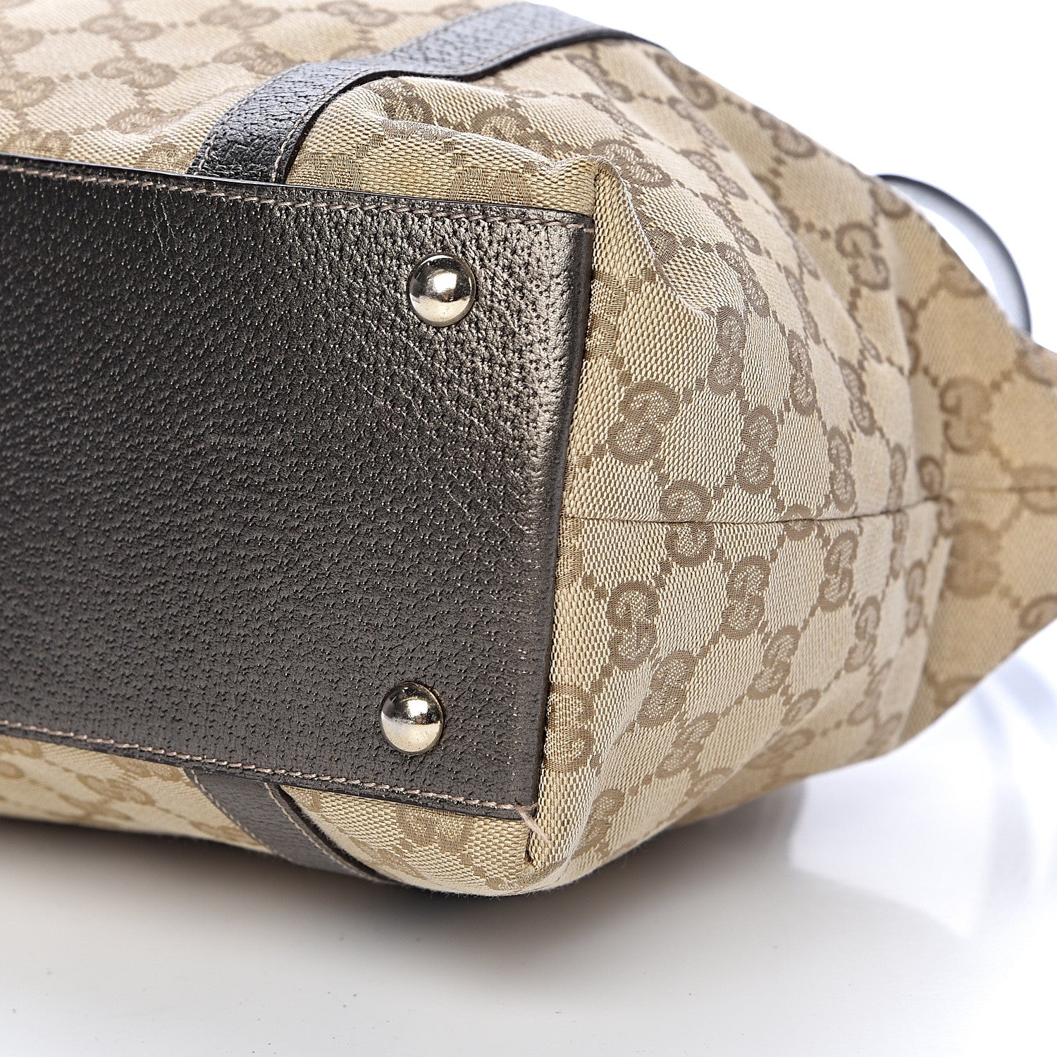 Gucci Monogram Medium Abbey Tote Brown 9 of 10