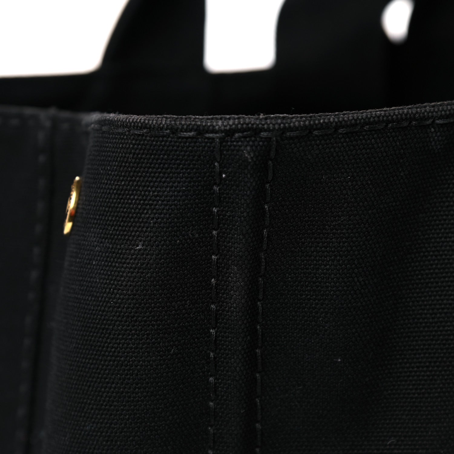 Prada Canapa Logo Tote Black 16 of 18