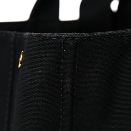 Prada Canapa Logo Tote Black 16 of 18