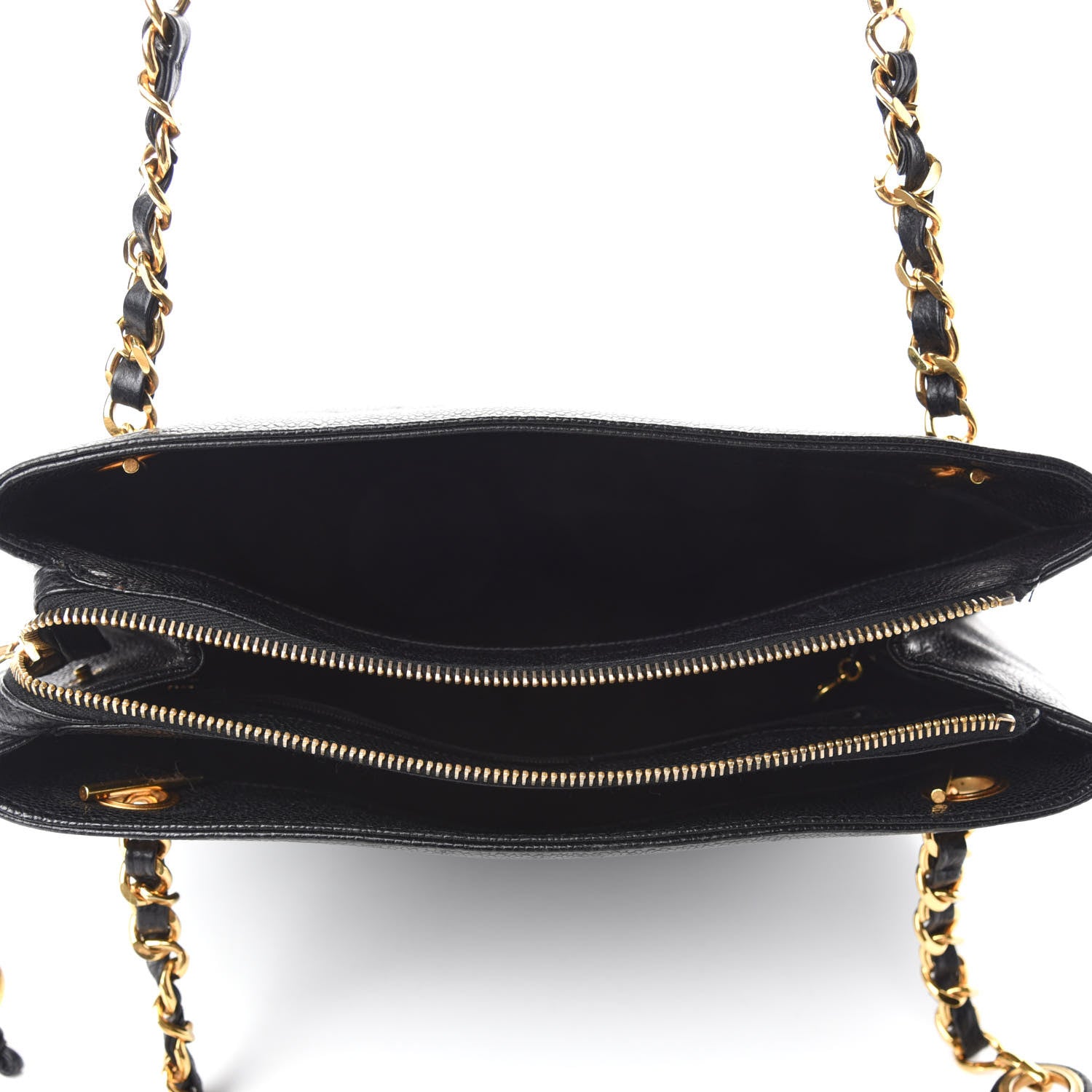 Chanel Caviar CC Shoulder Bag Black 5 of 11