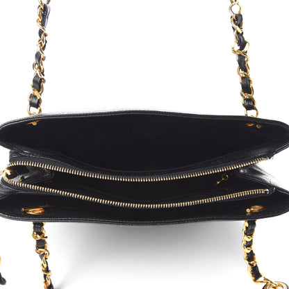 Chanel Caviar CC Shoulder Bag Black 5 of 11