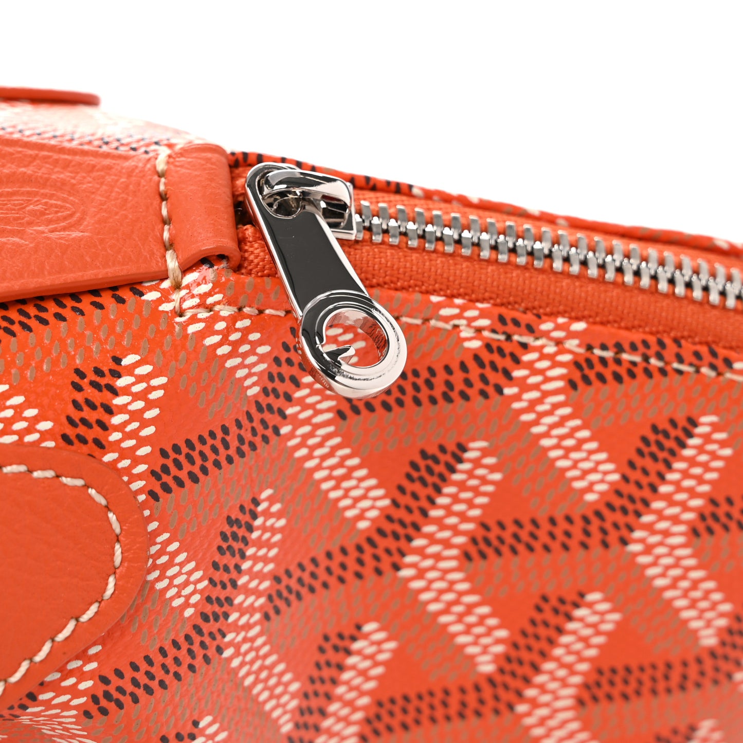 Goyardine Vendome Toiletry Pouch Orange