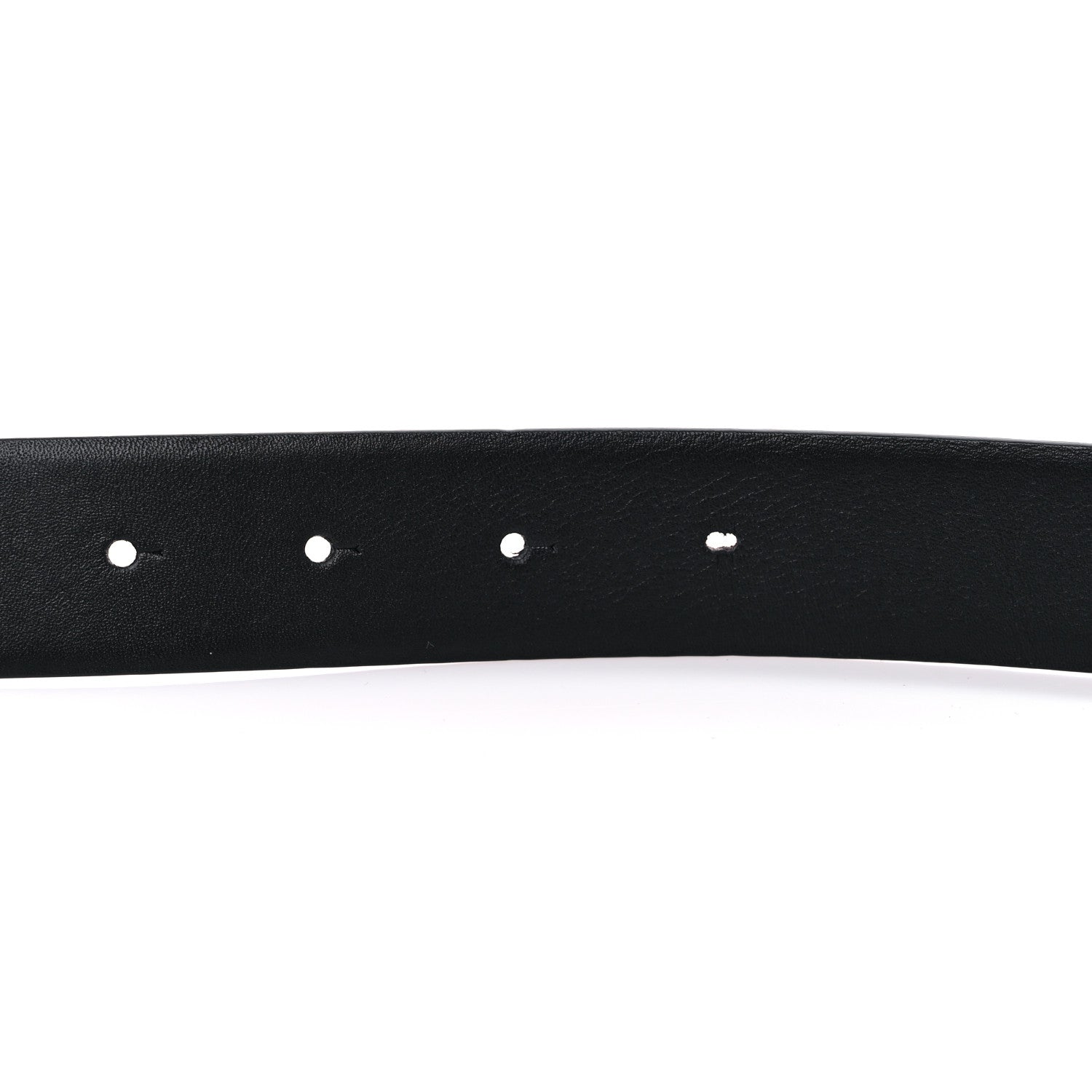 Chanel Calfskin CC Reversible Belt 80 32 Black Burgundy 3 of 4