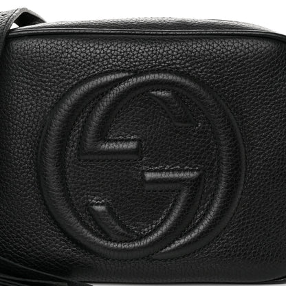 Gucci Pebbled Calfskin Small Soho Disco Bag Black 8 of 10