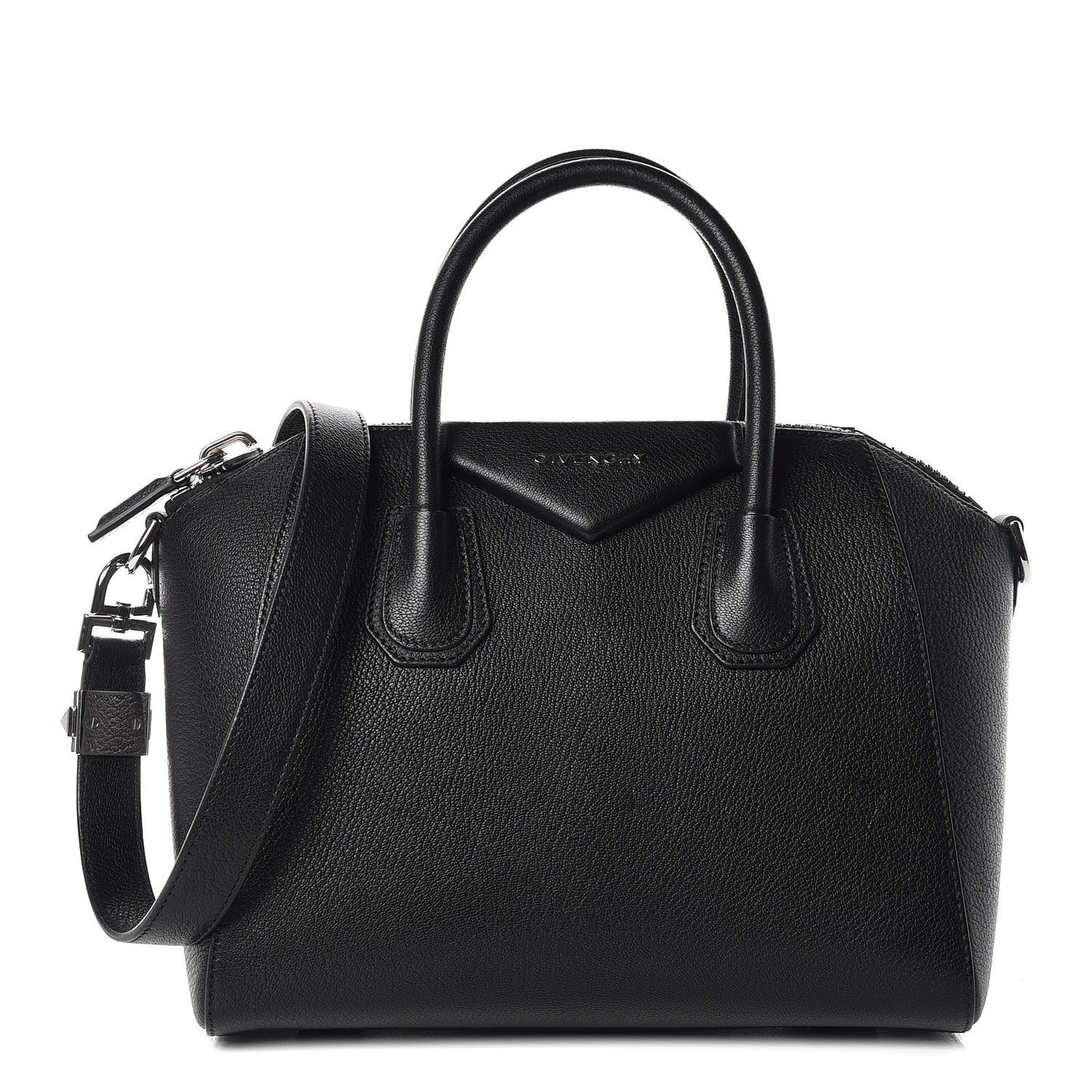 Sugar Goatskin Small Antigona Black