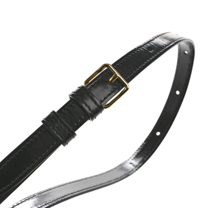 Celine Shiny Calfskin Teen Triomphe Black 12 of 12