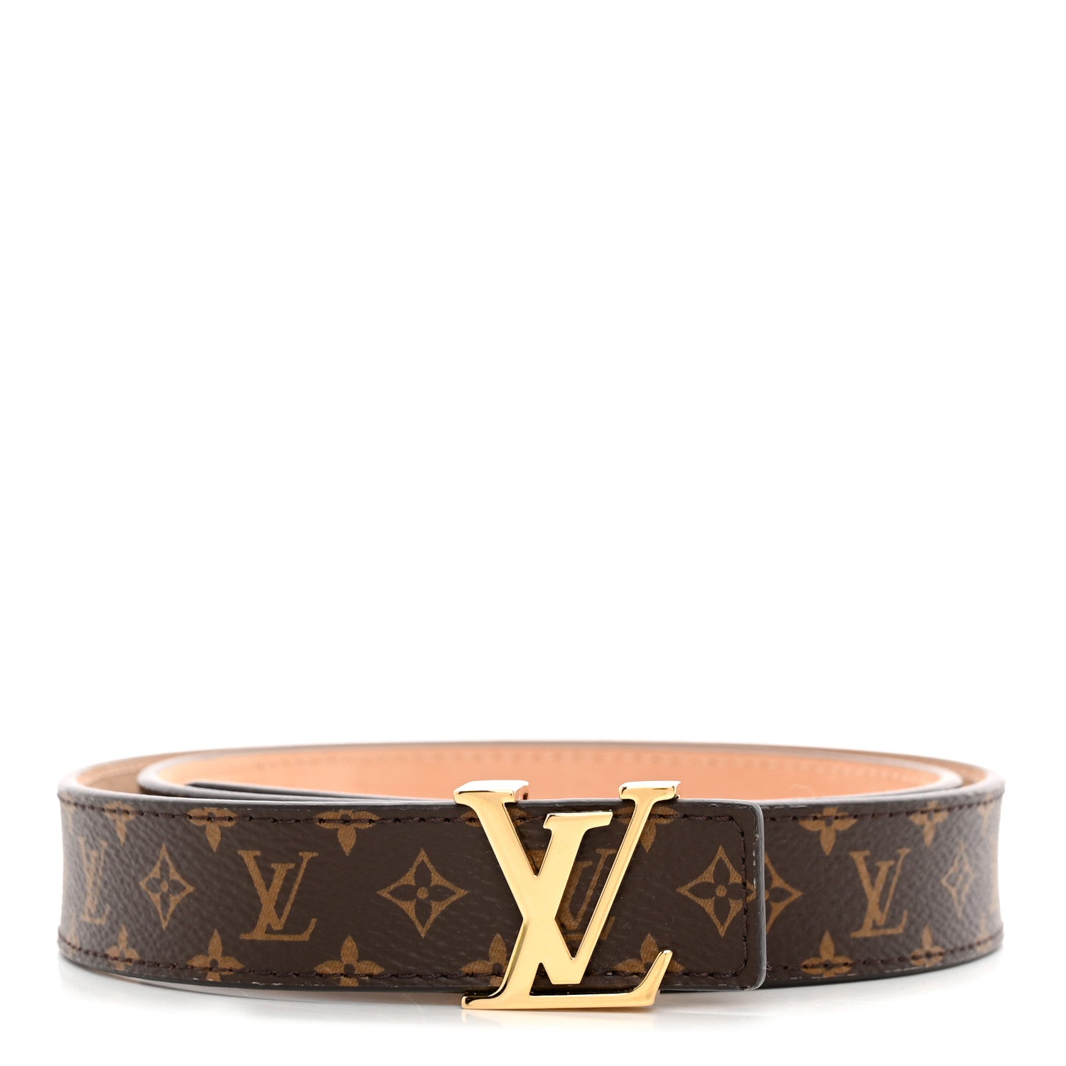Louis Vuitton Mini Monogram 25mm LV Initiales Belt 75 30 1 of 8