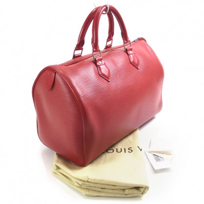 Louis Vuitton Epi Speedy 30 Rouge 3 of 9