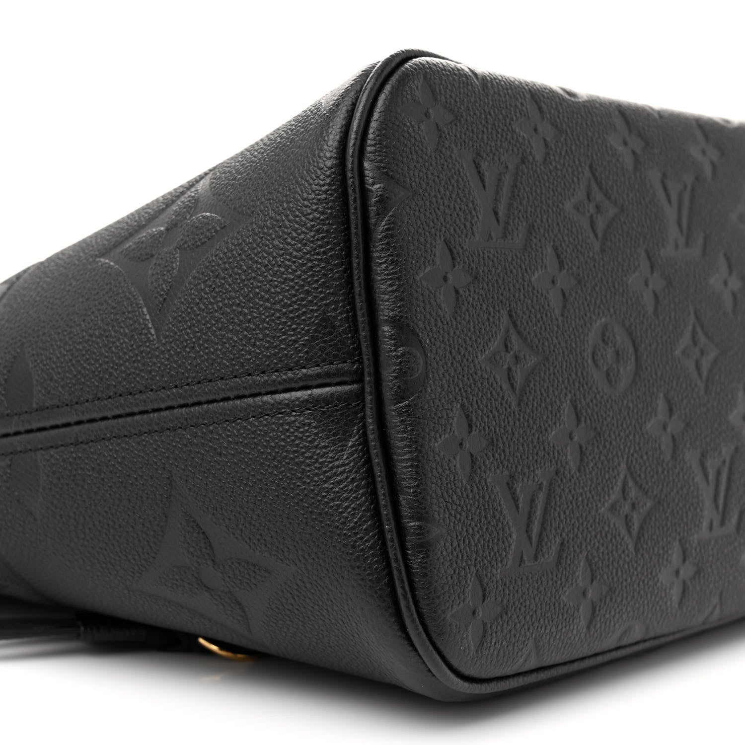 Louis Vuitton Empreinte Monogram Giant Neverfull MM Black 9 of 10