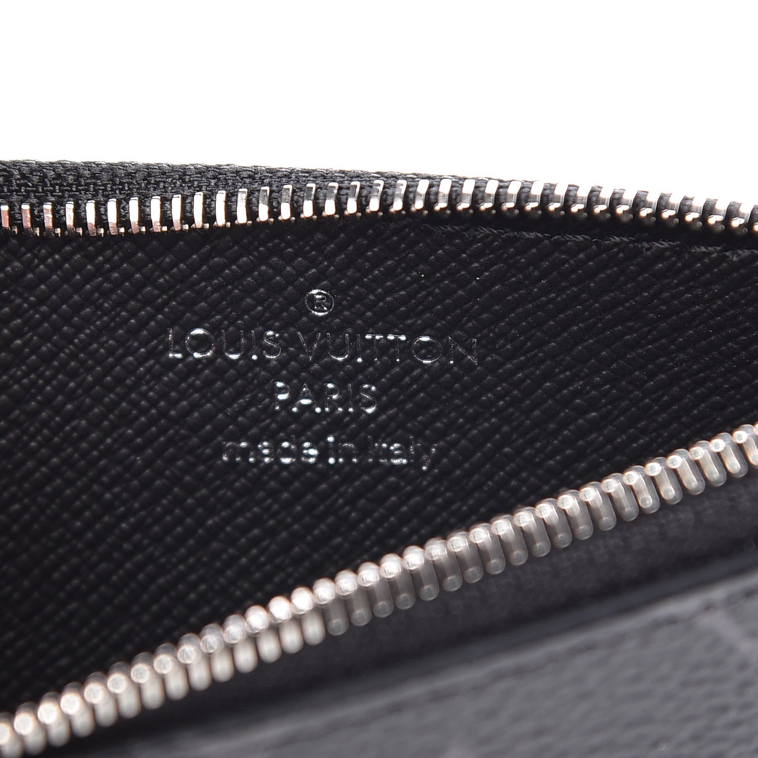 Louis Vuitton Monogram Eclipse Taiga Coin Card Holder 6 of 7