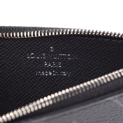 Louis Vuitton Monogram Eclipse Taiga Coin Card Holder 6 of 7