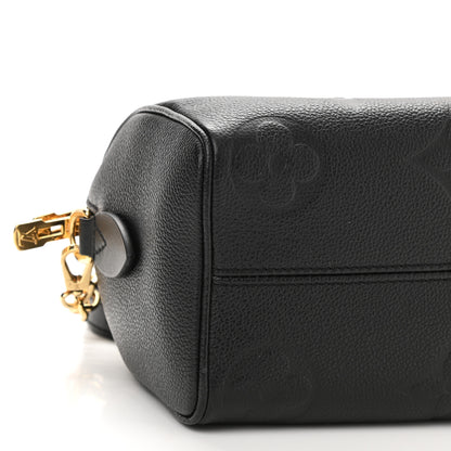 Louis Vuitton Empreinte Monogram Giant Speedy Bandouliere 20 Black 9 of 10