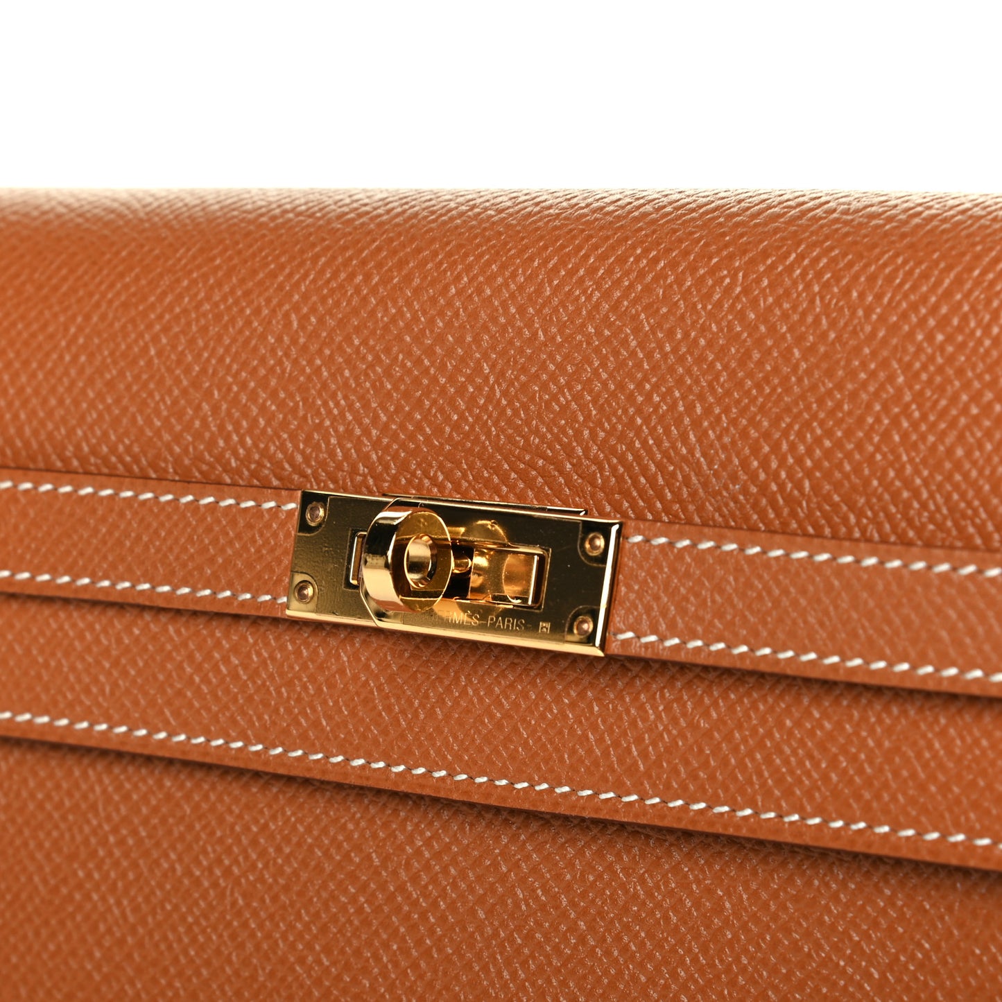 Epsom Kelly Longue Wallet Gold