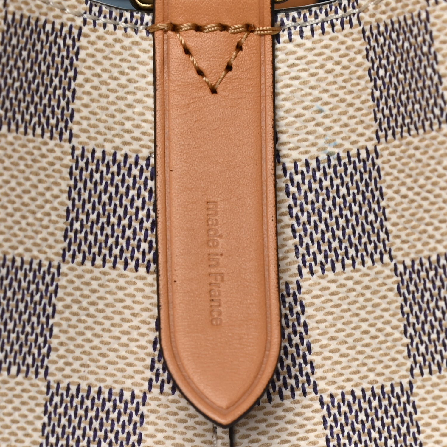 Louis Vuitton Damier Azur Braided Neonoe MM Blue 6 of 14