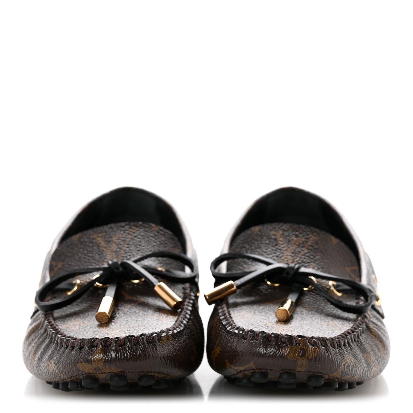 Patent Monogram Gloria Loafers 36.5
