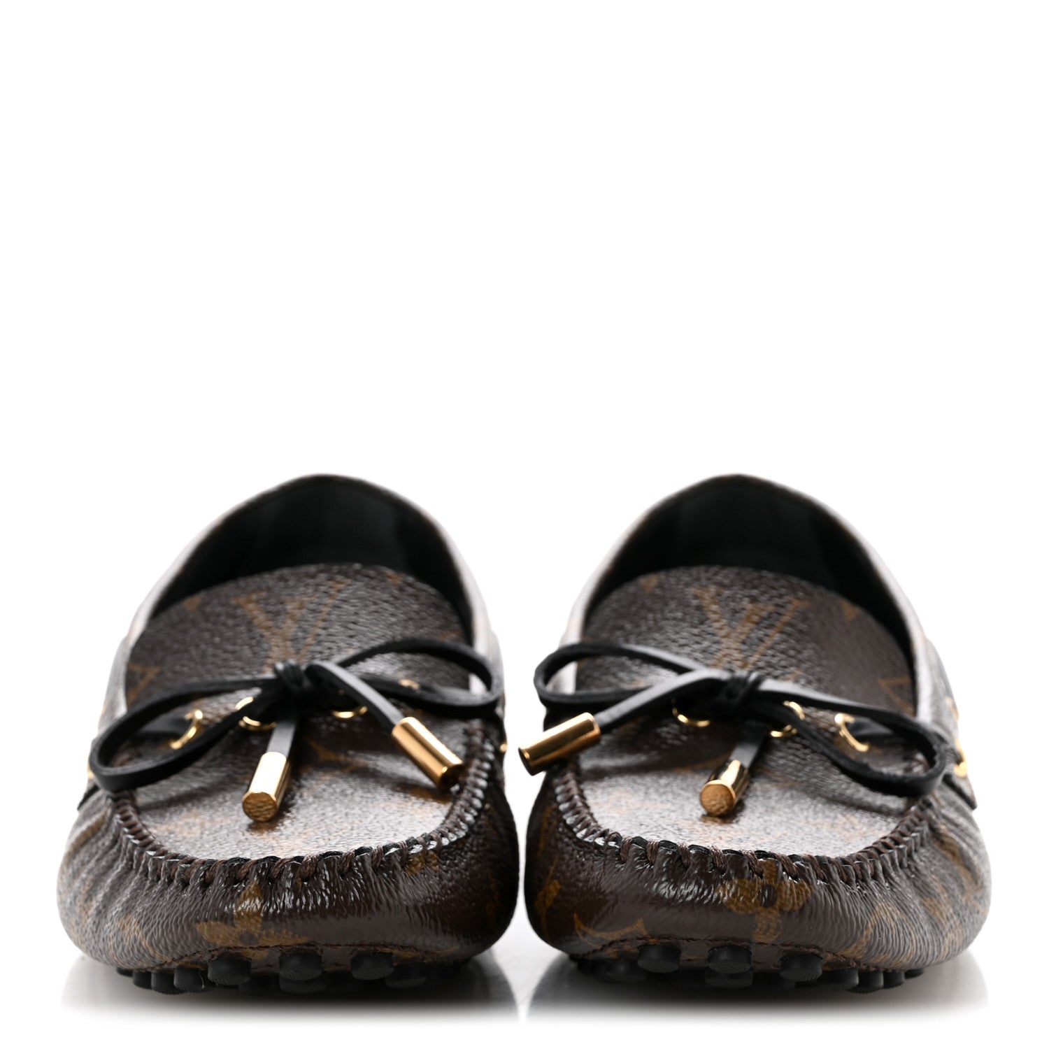 Louis Vuitton Patent Monogram Gloria Loafers 36.5 3 of 8