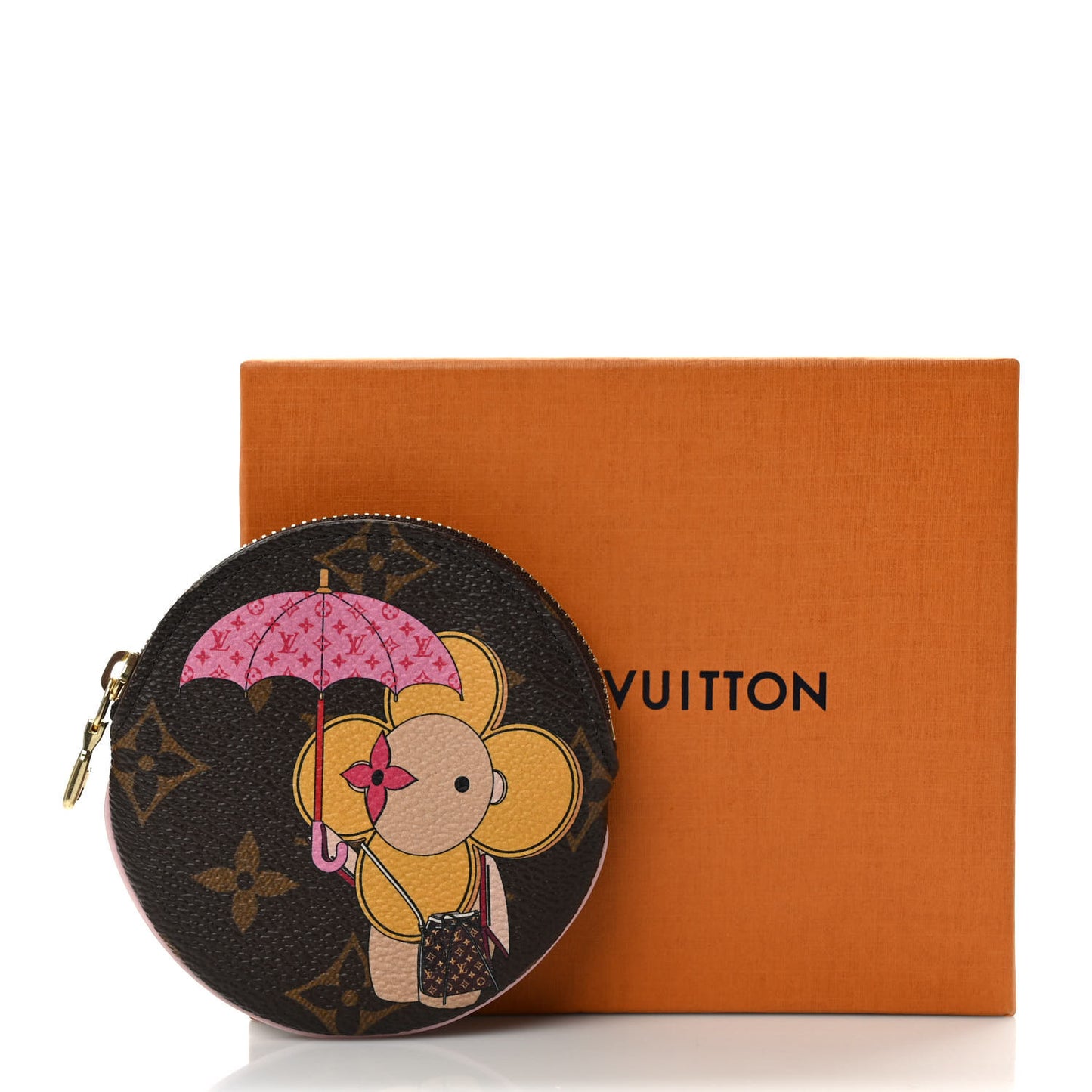 Monogram 2019 Christmas Animation Tokyo Round Coin Purse