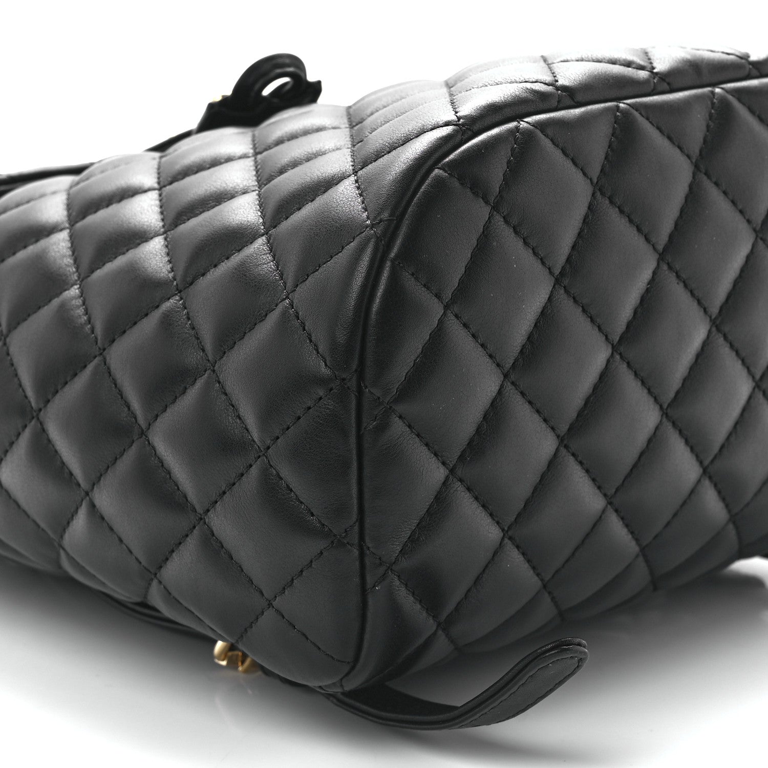 Chanel Lambskin Quilted Small Urban Spirit Backpack Black 10 of 11