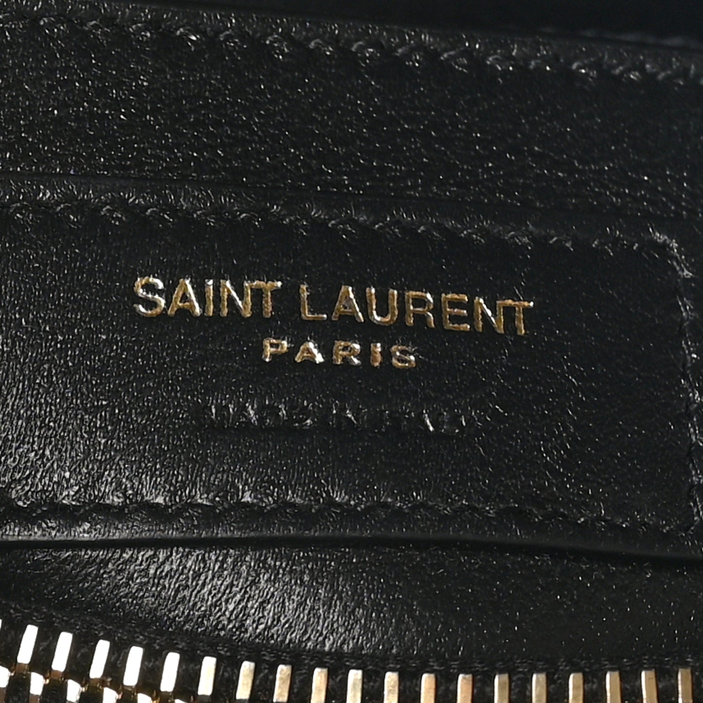 Calfskin Y Quilted Monogram Small Loulou Chain Satchel Black