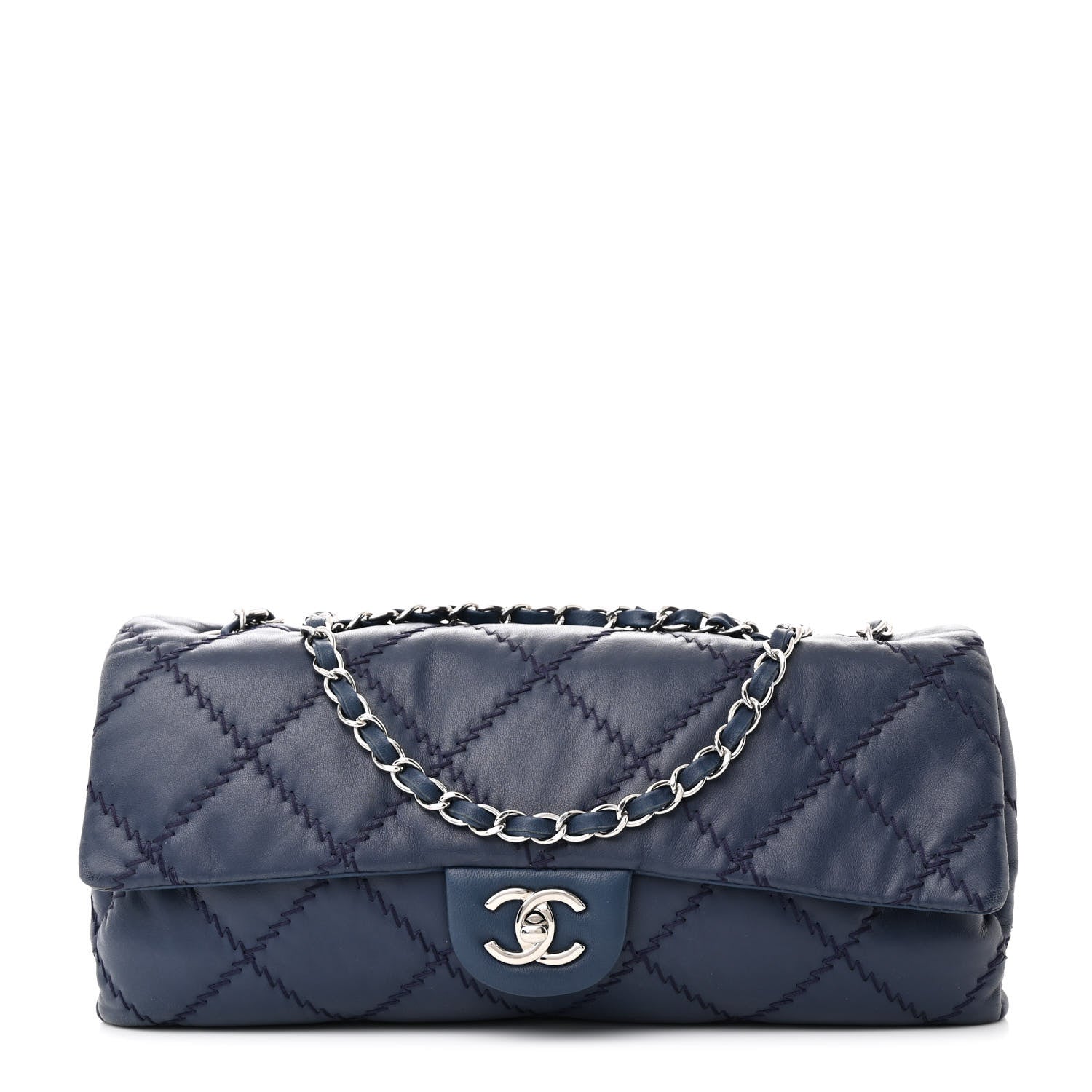 Chanel Lambskin Ultimate Stitch Flap Blue 1 of 14