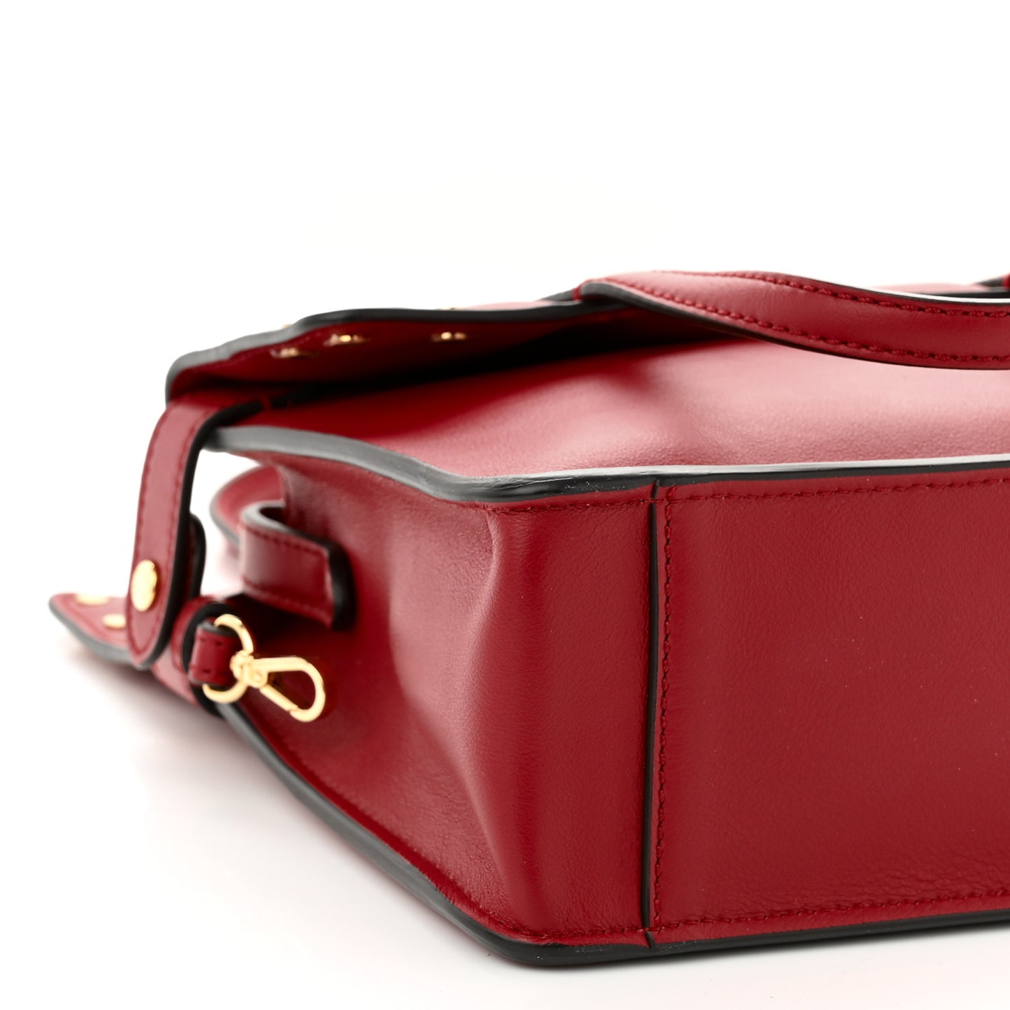 Vitello Grace Matte Small Flip Tote Fragola