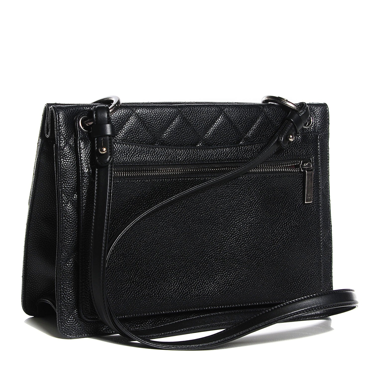 Chanel Caviar Quilted Large Retro Class Flap Black 3 of 9