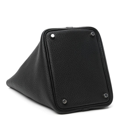 Hermes Taurillon Clemence Picotin Lock 18 PM Black 4 of 9