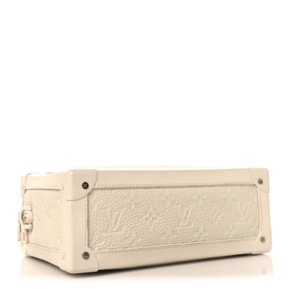 Louis Vuitton Taurillon Monogram Solar Ray Soft Trunk Powder White 4 of 11