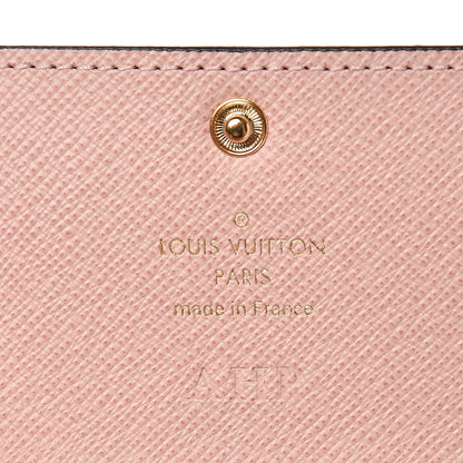 Louis Vuitton Damier Ebene Multicles 6 Key Holder Rose Ballerine 6 of 7